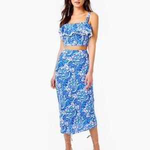 Gretna Skirt Set, Baha Blue Bird Is The Word